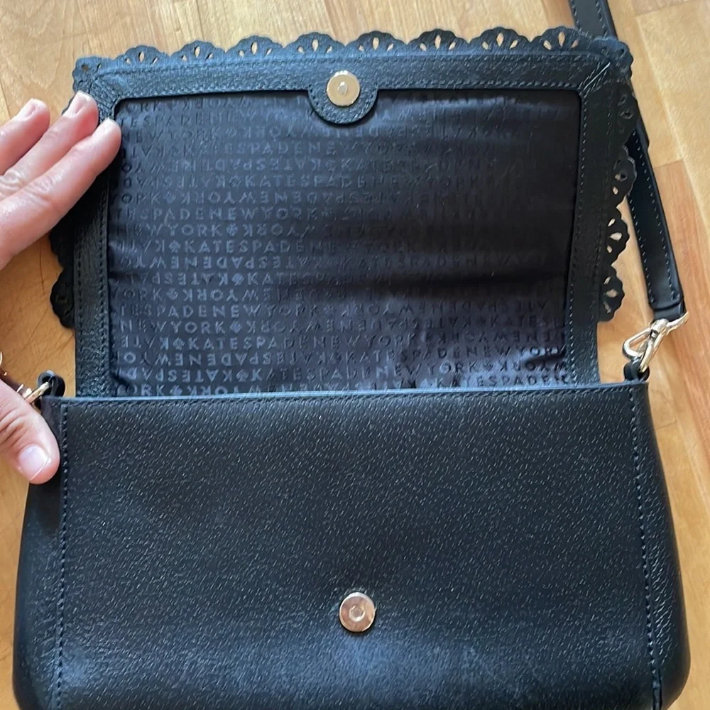Kate Spade lace detail crossbody
